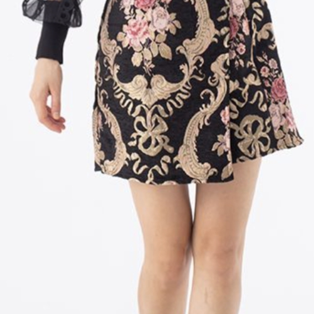 White Birch Lace adorned Mesh Sleeve Knit Top Black Shirt Size XL NWT MSRP $54.9 - Picture 4 of 8